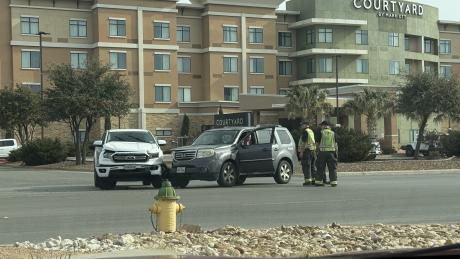 A man was taken to the hospital Friday morning after a crash on Southwest Boulevard.