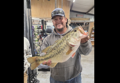 Robert Lee’s Brandon Soliz caught an 11.88-pound bass on Feb. 4 at O.H. Ivie Reservoir, marking the fifth ShareLunker that has been pulled from the lake in 2026.