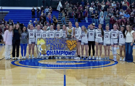 The No. 2-ranked Mason Cowgirls won their 31st straight game Thursday to claim the regional title with a 42-29 win over No. 7 Flatonia.