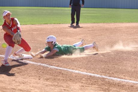 Wall and Sweetwater play in a district softball game Friday, March 13, 2026.