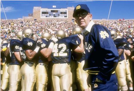 Former Notre Dame Head Coach Lou Holtz