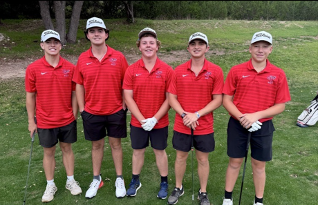 The Garden City Bearkats erased an eight-shot deficit to leapfrog from fourth place to a state championship Tuesday at the state golf tournament.