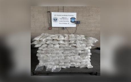 CBP officers seize more than $8.1 million in methamphetamine at Pharr International Bridge