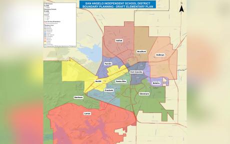 San Angelo ISD Proposed Elementary Attendance Boundaries
