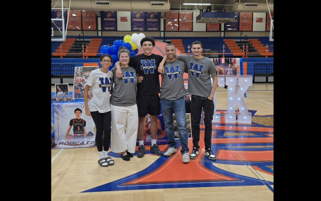 San Angelo Central's TK Taylor signed Saturday, May 30, 2026, to play basketball for Wayland Baptist University.
