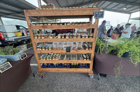 A variety of items are on display at the Concho Valley Farmer's Market during the 2026 season.
