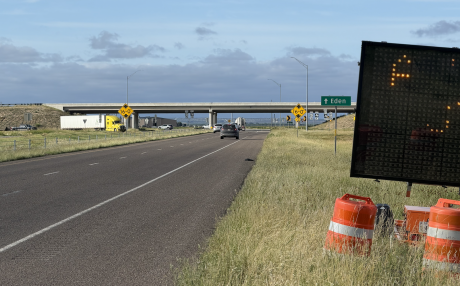 Four-Way Stop at Loop 306 and US 87