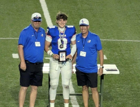 Water Valley’s Landon Lacy was named the Offensive MVP of the Texas Six-Man Coaches Association Division I All-Star Game on Friday, June 19, 2026.