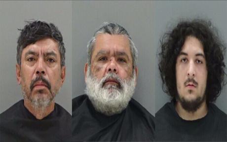 Noah Ruiz(L) Leondez Tapia, (M) Randy Jiménez, (R) Noah Ruiz. 
