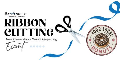 Your Local Donut Ribbon Cutting 