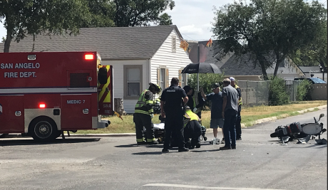 Crash at S. Taylor Street and Live Oak Street