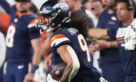 Denver Broncos in action against the Los Angeles Rams 2026