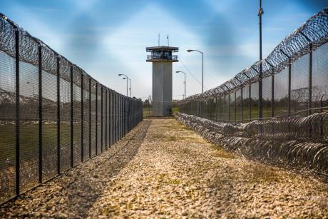 The Telford Unit, a prison in New Boston near the Oklahoma border.