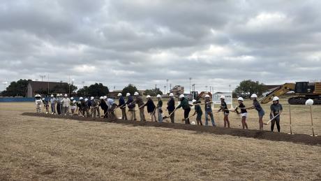 Glenn Middle School Ground Breaking