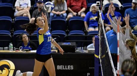 Angelo State Rambelles' Outside Hitter Julia Hopkins