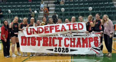 Christoval Lady Cougars Volleyball Team are Undefeated District Champions