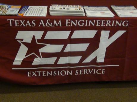 TEEX sent out Certified Water Professionals to teach courses on water and wastewater (LIVE! photo by Cheyenne Benson)
