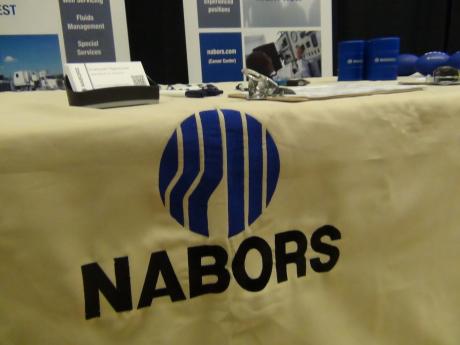 Nabors and other energy industries were at the fair (LIVE! photo by Cheyenne Benson)