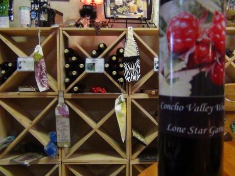 A bottle of wine from Concho Valley Winery (LIVE! photo by Cheyenne Benson)