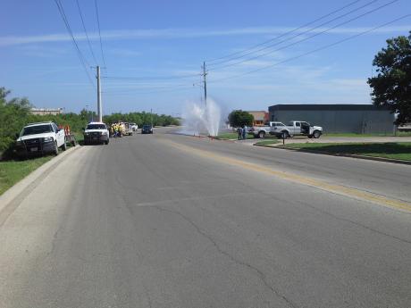 Water main break. (Contributed by Kingfisher)