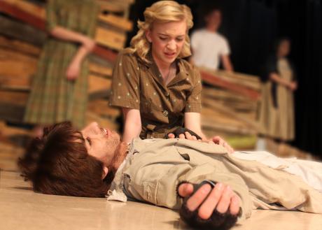 Assault, murder and judgement are all a part of Christoval's one-act play. (Contributed Photo/Travis Morganstean)