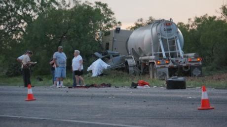 Two fatalities on US 67 South (Mertzon Highway) Saturday, June 7, 2014 night. (LIVE! Photo/John Basquez)