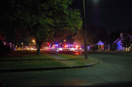 Three Car Accident on Southwest and Sunset (LIVE!! Photo by John Basquez)