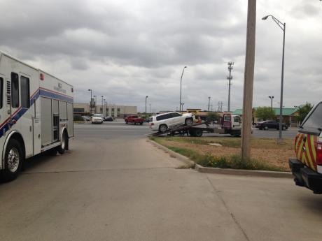 Sheriff's deputies escort Elias Bihl out of the back of the courthouse Tuesday. (LIVE! Photo/Chelsea Schmid)