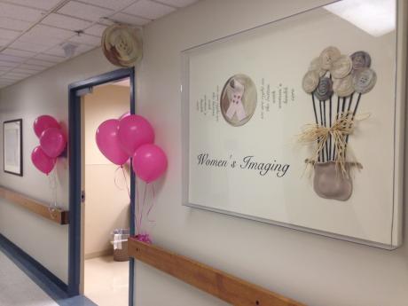 The internal entrance to the new Women's Imaging Center at Community Medical. (LIVE! Photo/Chelsea Reinhard)