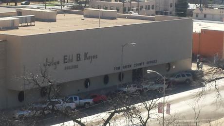 Judge Edd B.Keyes building in Downtown San Angelo