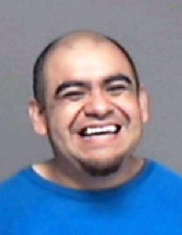 Jimmy Perez appears to be having a ball in his mugshot. (Contributed Photo/SAPD)
