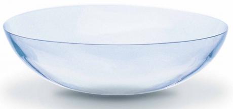 Soft contact lenses are just another example of a product we use daily that is made from petroleum. (Photo courtesy of Bausch and Lomb)