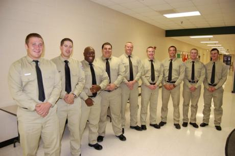 From left: Steven Olsen, Jon Huddleson, Edward Cooper, Joshua Kemp, Matthew Malleck, Justin Neely, Tyler Olsen, Sammy Westerman, and Jaden Lange. (LIVE! Photo/Joe Hyde)