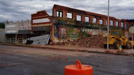 The former R.E. Donaho Saddle Shop and Brest Boot Shop on South Chadbourne. (LIVE! Photo/John Basquez)
