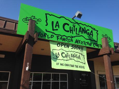 La Chilanga opens Oct. 1 at 2424 Vanderdenter. (LIVE! Photo/Chelsea Reinhard)
