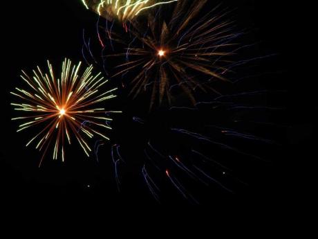 The 2014 Lake Nasworthy 4th of July Fireworks, as contributed by reader Christy Hanna. (contributed)