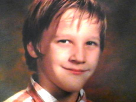 Nicholas Sanchez, white male, 4 ft., 70 lbs, dirty-blonde hair, blue eyes. 