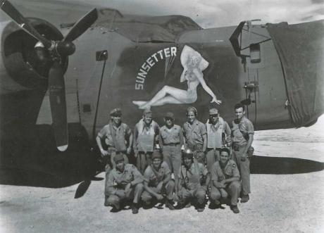 Ludwig Havlak and his SB-24 crew, circa 1944 (Contributed Photo/Ludwig Havlak)
