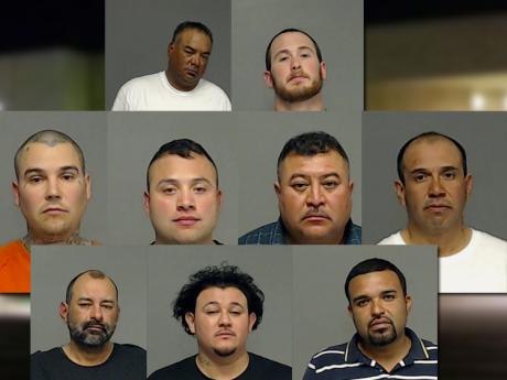 Louis Carranza III, Kaleb Todd Elkins, Jason Scott Little, Ernesto Manuel Reyes, Jr., Silvestre Franco, Manuel Mayo Rocha, Daniel Flores, Ruben Ramirez and Patrick Alfar Carias. (Photos/TGCJ)
