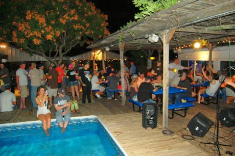 The Fiddlestring's backyard on a busy evening. (Contributed/Mark J. Rauterkus, https://www.facebook.com/ShutrBugPhotography)