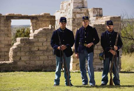 Fort Lancaster near Sheffield, Texas. (Contributed, THC)