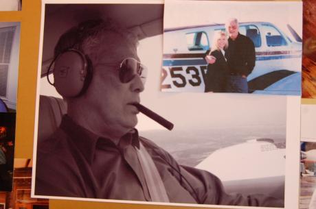 Kenneth Gunter was an accomplished pilot. (Photo of Brenda Gunter's Scrapbook)