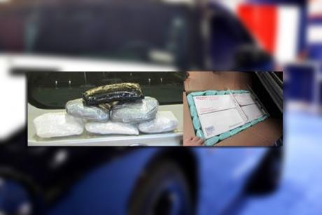 TxDPS seized over 18 pounds in meth during a traffic stop. (Photo/DPS)