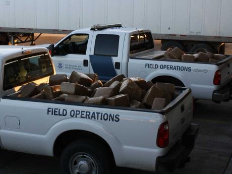 U.S. Customs and Border Protection, Office of Field Operations, at the Del Rio International Bridge recently discovered nearly $322,000 worth of marijuana. (Contributed/CBP)