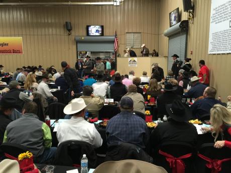 The San Angelo Stock Show and Rodeo Premium Sale was held Saturday, Feb. 28, 2015. (LIVE! Photo/Joe Hyde)