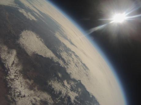 Photo from the Eagle I launch in February. (Contributed Photo/Space Cowboys)