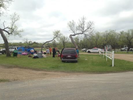 A boy was reported to be run over by a vehicle at the Spring Creek Marina on Apr. 6, 2015. (LIVE! Photo/Chelsea Reinhard)