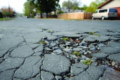 Weather Damaged Street (LIVE! Photo Archive)
