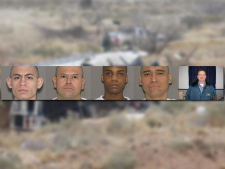 Damien Rodriguez, Remigio Pineda, Terry Johnson, Hector Rivera and Jason Self. (Photos/TDCJ)