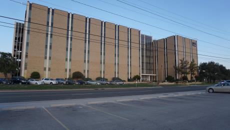 The old GTE Southwest building, now Verizon, on Johnson Street near ASU was once the regional headquarters for telephone services in Texas. (LIVE! Photo/John Basquez)